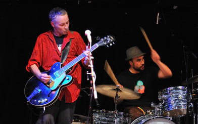 Jon Mcleary on guitar