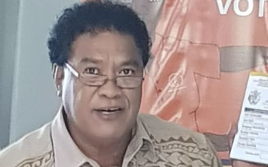 Chief Electoral Officer Mose Saitala