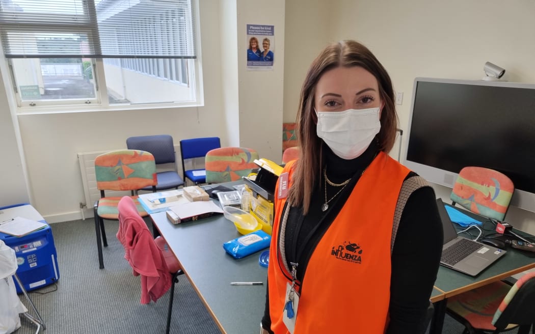 Occupational health nurse Lauren Piercy.