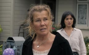Robyn Malcolm and Kirana Gaeta in After The Party.