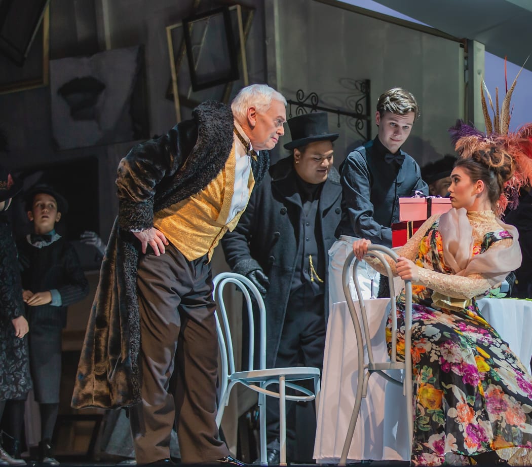 Barry Mora in NZ Opera's 2018 production of La Boheme
