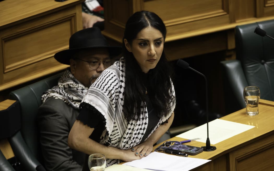 Golriz Ghahraman speaks at Parliament