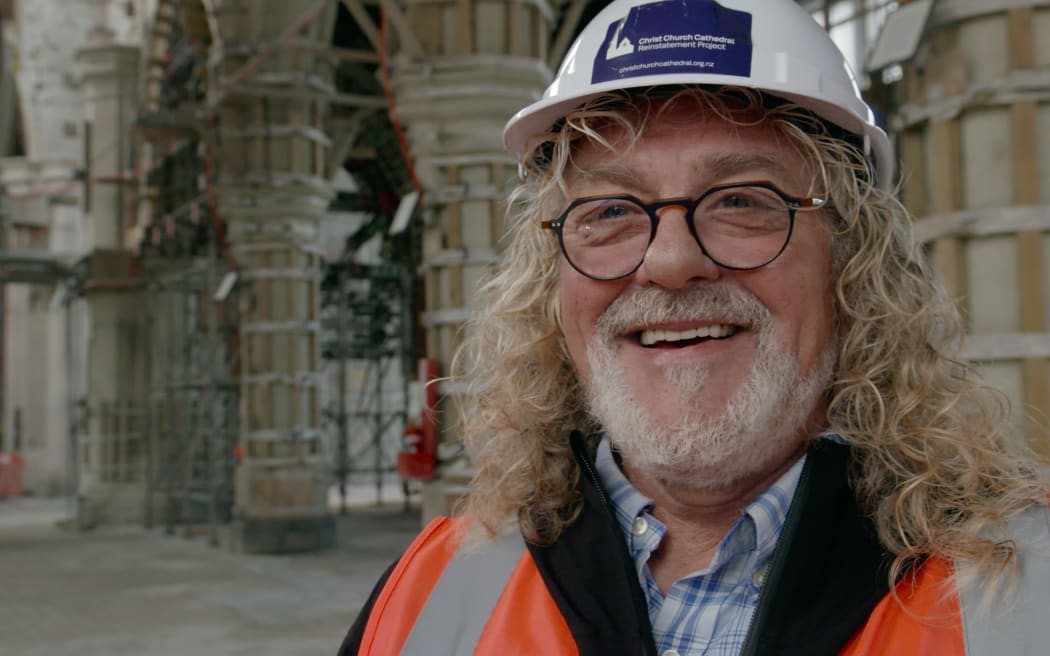 Mark Stewart's family is one of the largest donors to the Christ Church Cathedral rebuild.