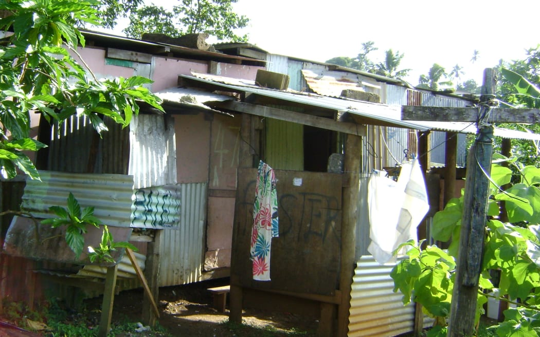 A house in Jittu Estate on the outskirts of Suva, Fiji