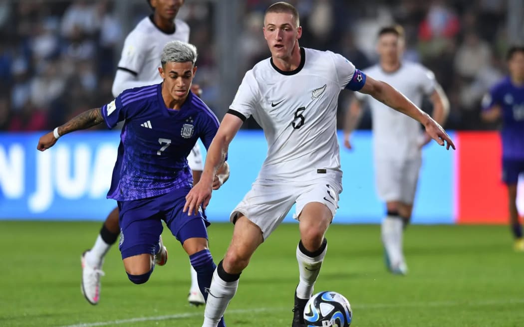 Finn Surman captained New Zealand at the 2023 FIFA U-20 World Cup in Argentina and will be looking to add to this single cap for the senior side this month.