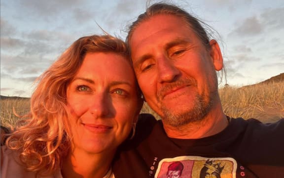 Long hauler Jenene Crossan and her husband Scottie Chapman