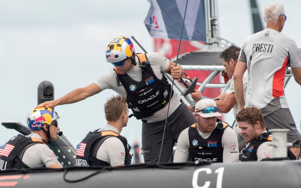 Oracle skipper Jimmy Spithill says he's prepared to hand over the helm.
