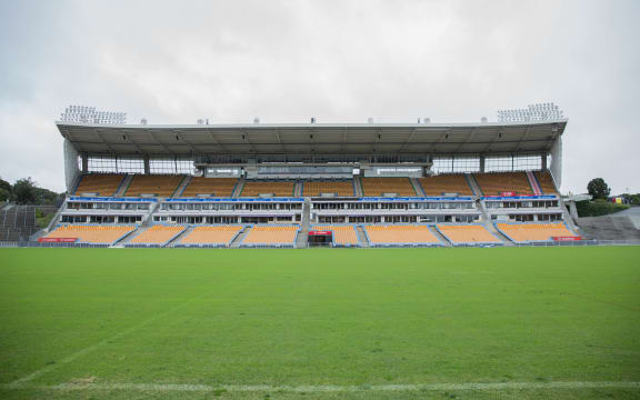 The east stand at Auckland's Mt Smart Stadium