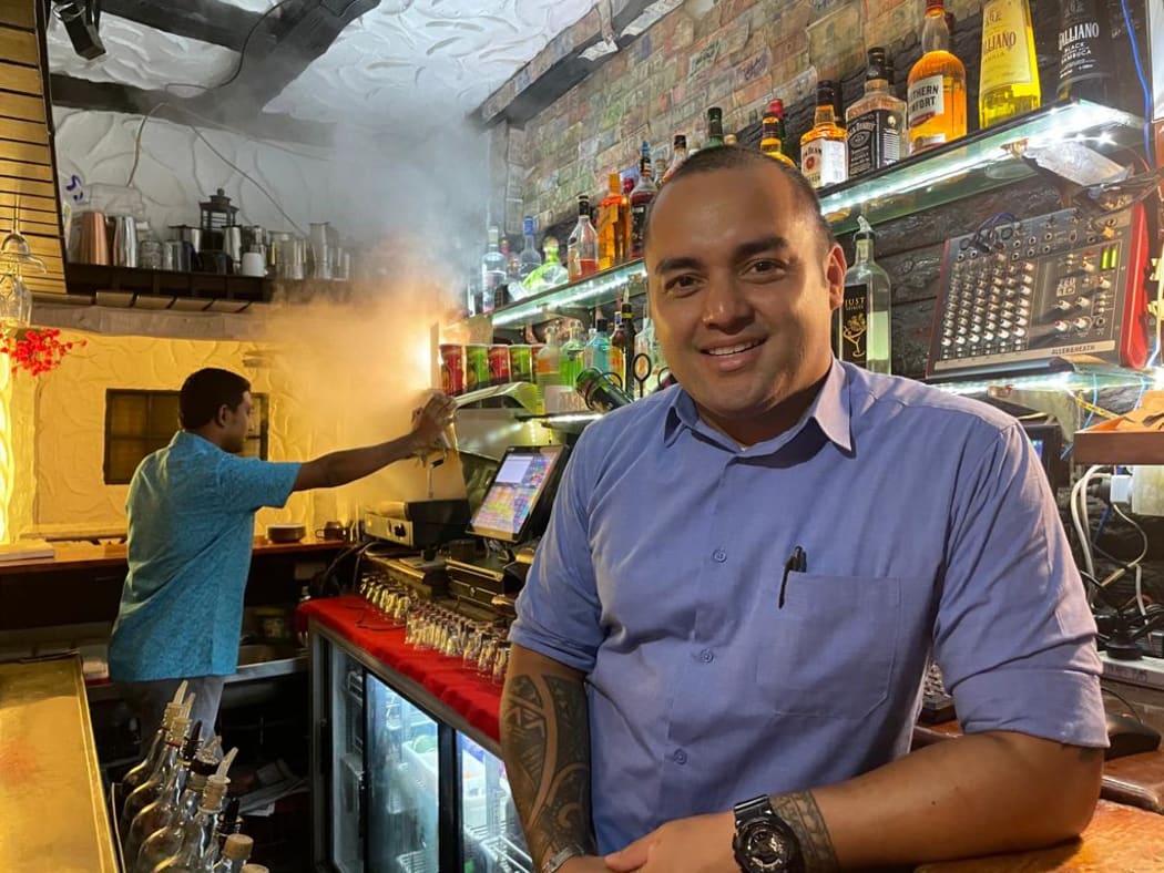 Bar manager Julius Salato says they turned to their landlord for rent relief when the Covid crisis worsened.