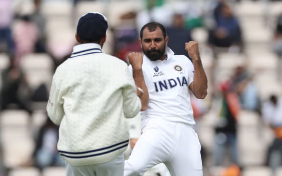 Indian bowler Mohammed Shami.