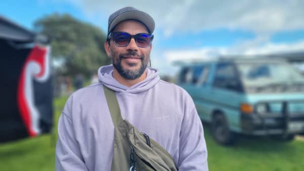 Tangata Pai writer and director Kiel McNaughton.