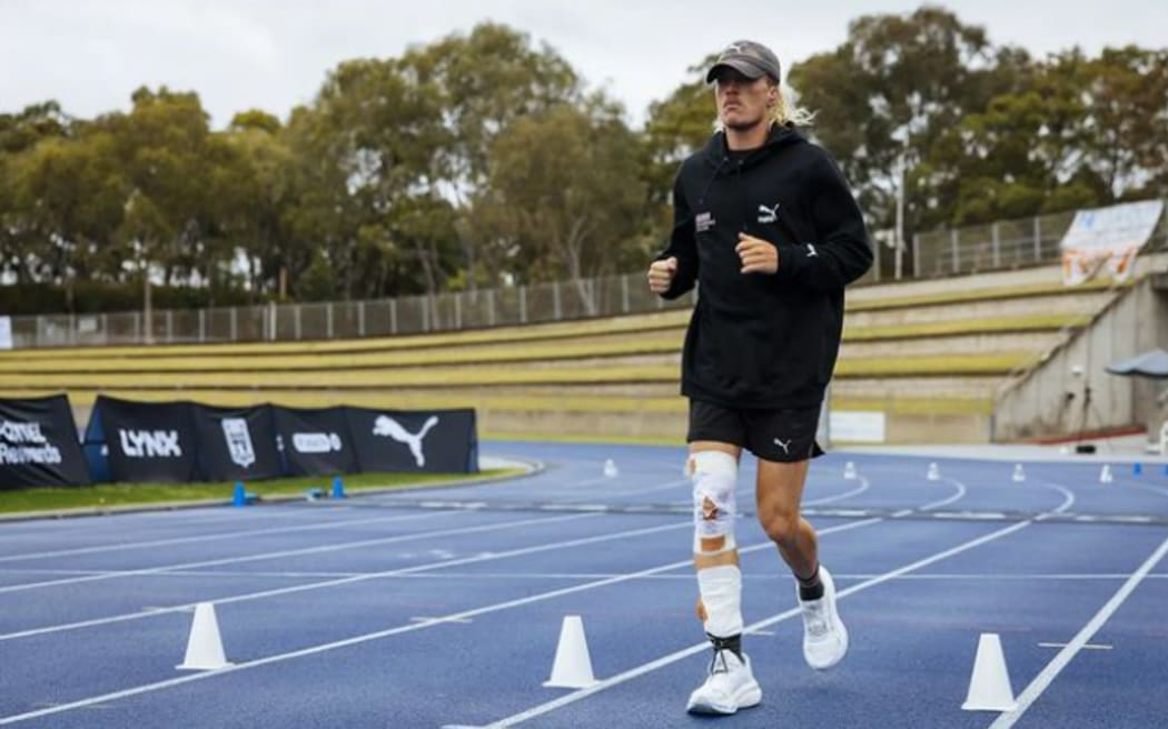 Ultra-marathon runner Nedd Brockmann has completed his 1600km run at Sydney Olympic Park, raising more than $2.5 million for homelessness services.