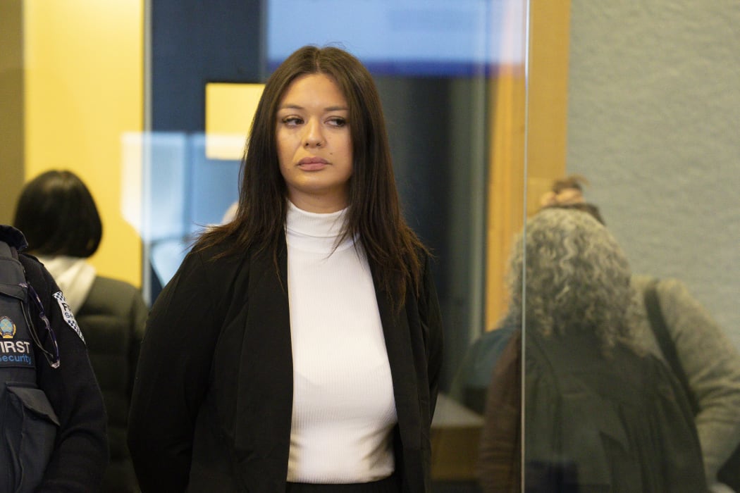 Natalie Bracken on trial in the Auckland High Court.
