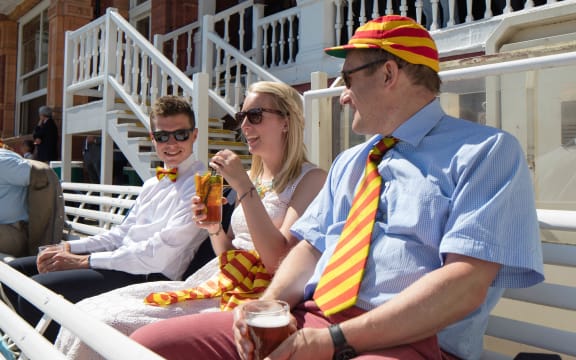 MCC members (male and female) at Lord's cricket ground