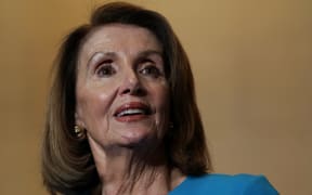 US Democratic congresswoman Nancy Pelosi. November 2018