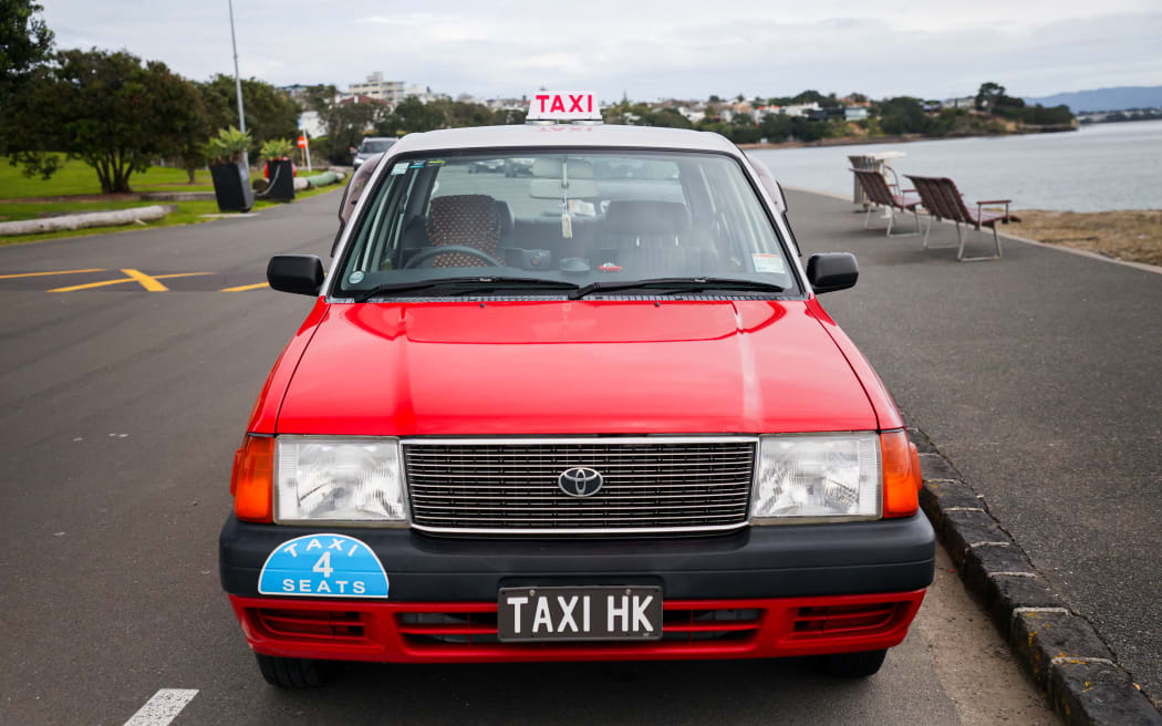 Hong Kong taxi.