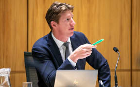 Sam Uffindell chairing the health committee