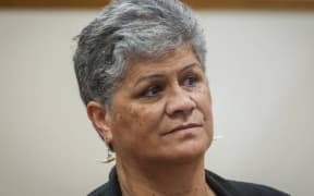 Donna Grant at an appearance in the High Court at Rotorua in 2018.