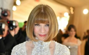 Vogue Editor-in-Chief Anna Wintour arrives for the 2018 Met Gala on May 7, 2018, at the Metropolitan Museum of Art in New York.