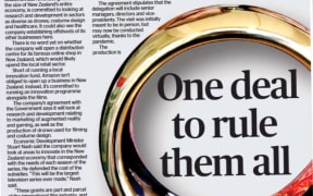 Thomas Coughlan's revelations of the deal done with Amazon on the front page of The Press.
