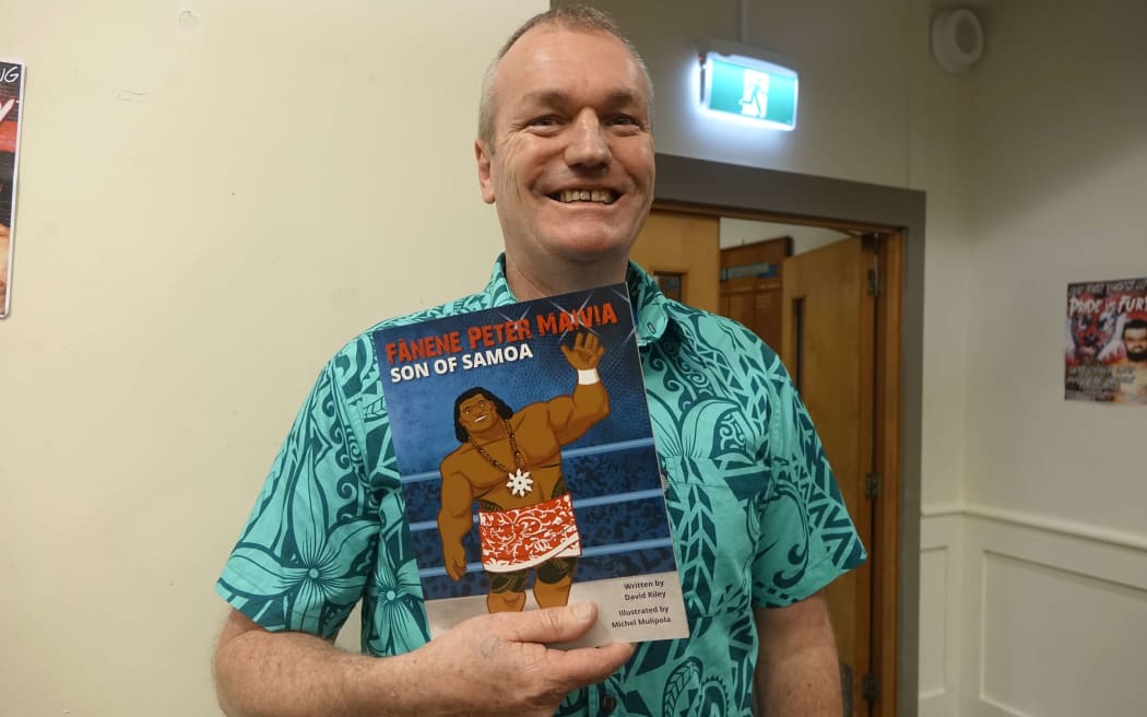 High school teacher and author David Riley.