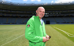 Martin Crowe at Eden Park in January 2015.
