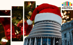 Focus on Politics: Santa hat on the beehive
