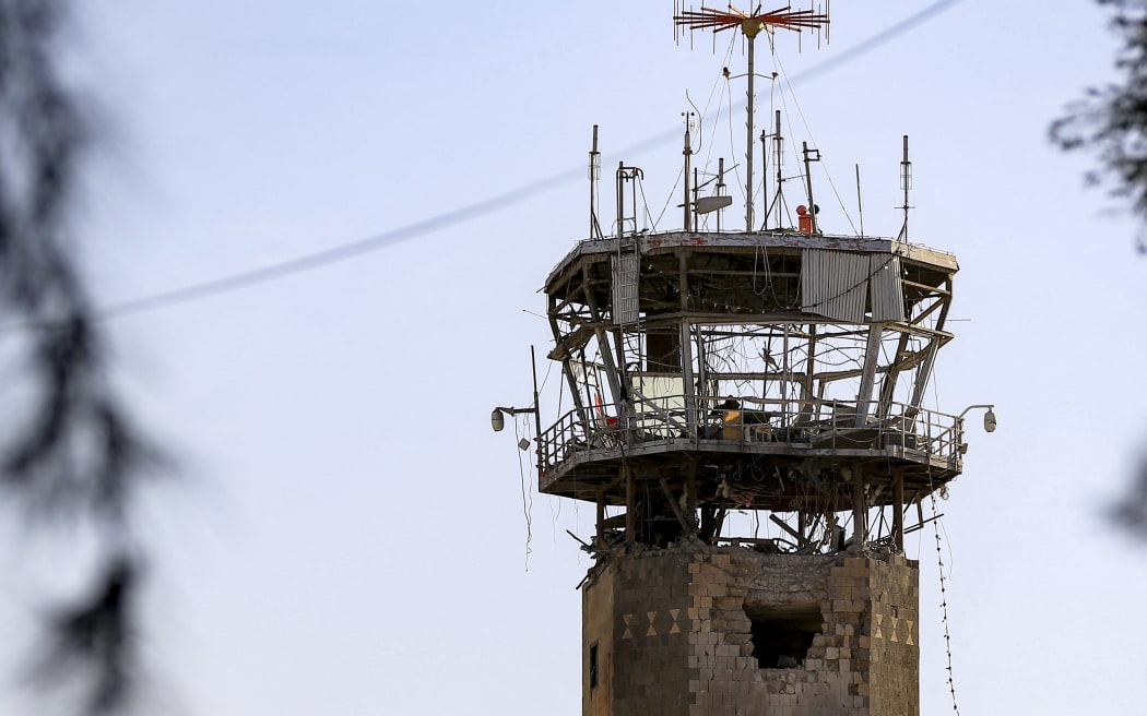 The control tower of Sanaa International Airport was heavily damaged following an Israeli air strike on 26 December 2024.