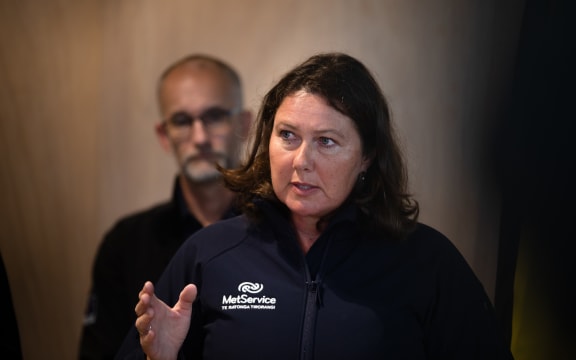 MetService meteorologist Georgina Griffiths