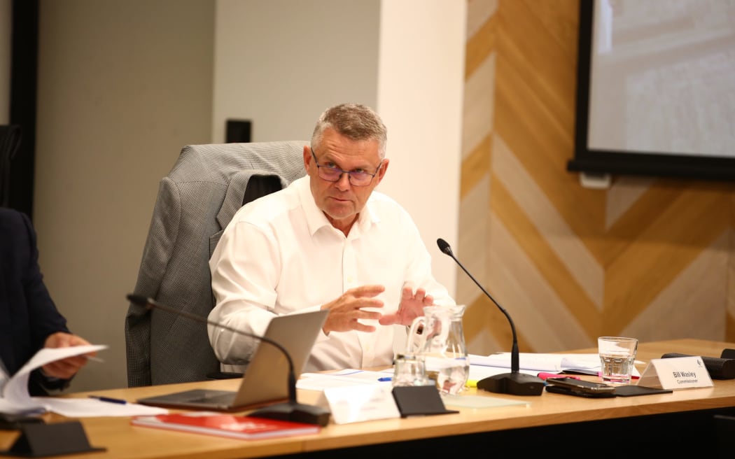 Tauranga commissioner Bill Wasley.
