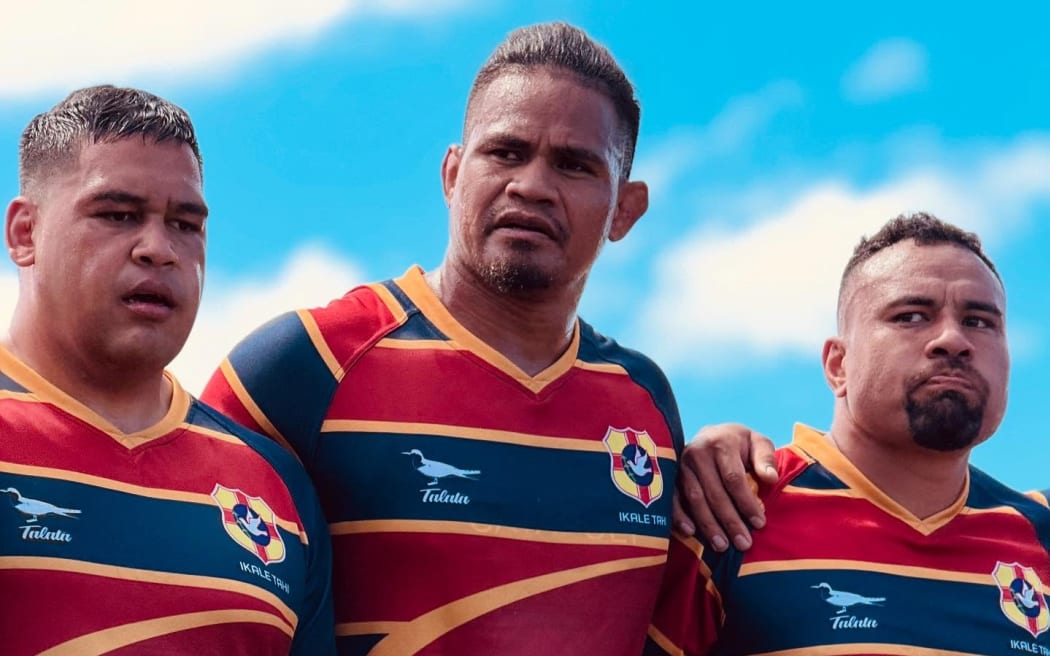 'Ikale Tahi Tonga players as they prepare to battle Manu Samoa in Nuku'alofa on Saturday.