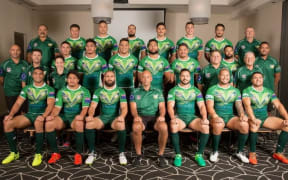 The Cook Islands team for the 2017 Pacific Test v Papua New Guinea.