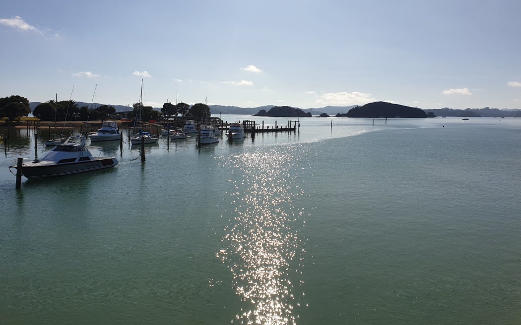 Te Tii Bay is quiet now but soon dozens of waka will arrive, along with the Navy ship and cruise liners.