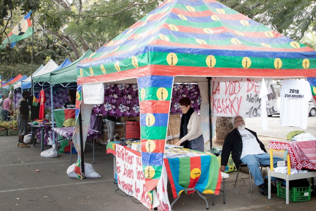 Campaigning for New Caledonia's independence referendum