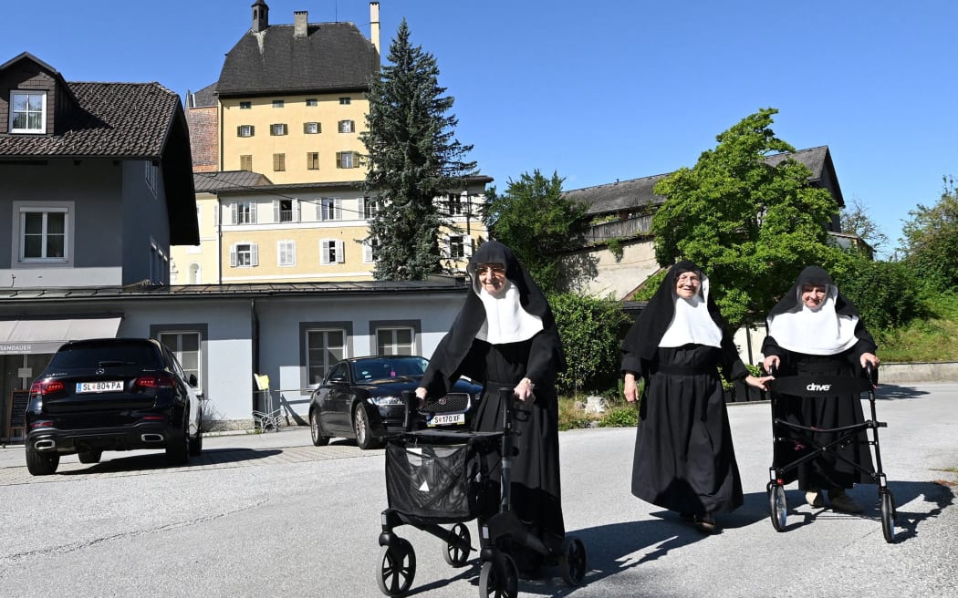 The nuns are refusing to return to their nursing home.