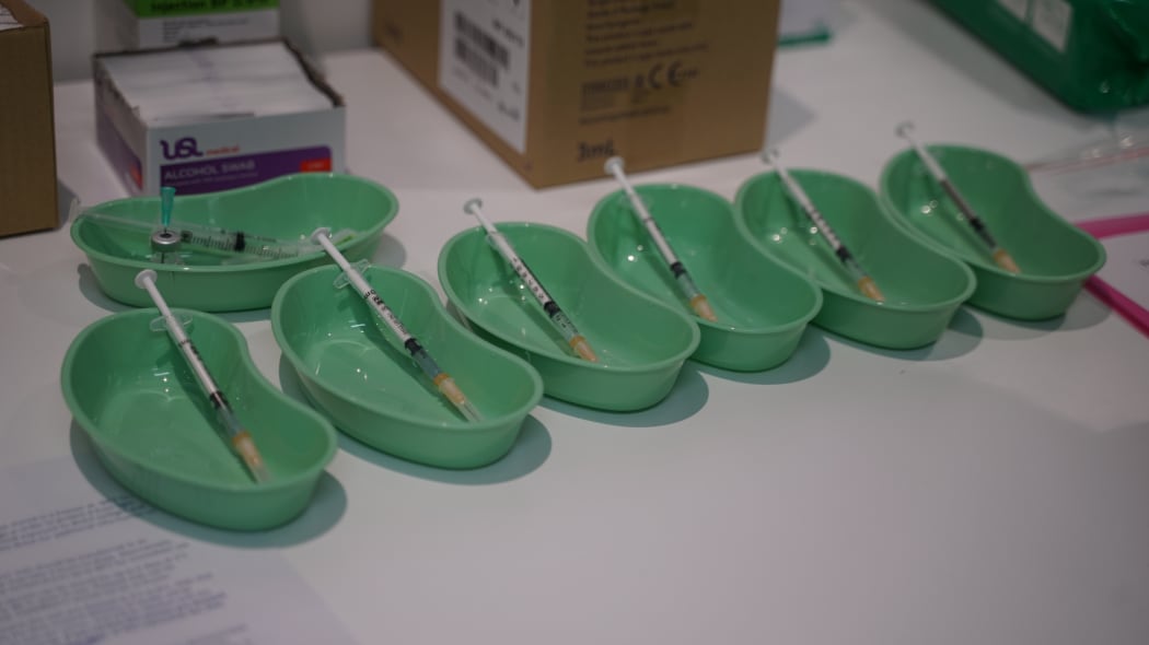NZ's first Covid-19 vaccinations ready to be administered.