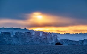 The Vanderford Glacier is slowly sliding into a warming Southern Ocean, contributing to rising sea levels.