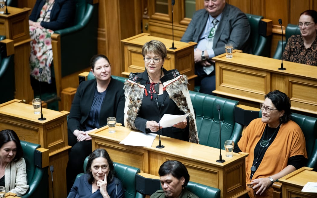 Labour MP Soraya Peke-Mason gives her maiden statement in Parliament, 25 October 2022.