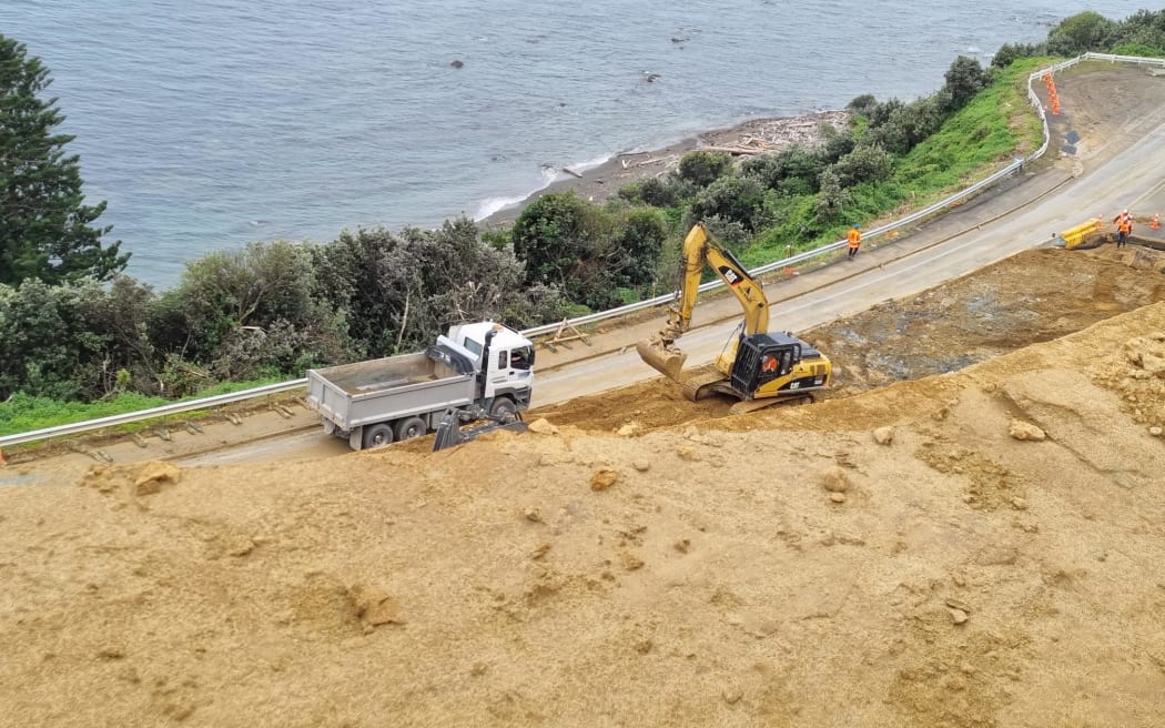 State Highway 59 between Pukerua Bay and Paekakariki  will reopen on Monday 11 September 2022 after a series of slips closed for more than three weeks.