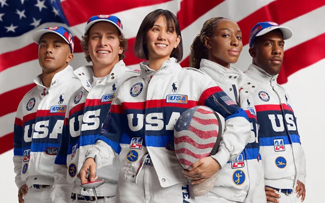 Team USA in Ralph Lauren for the Paris Olympics.
