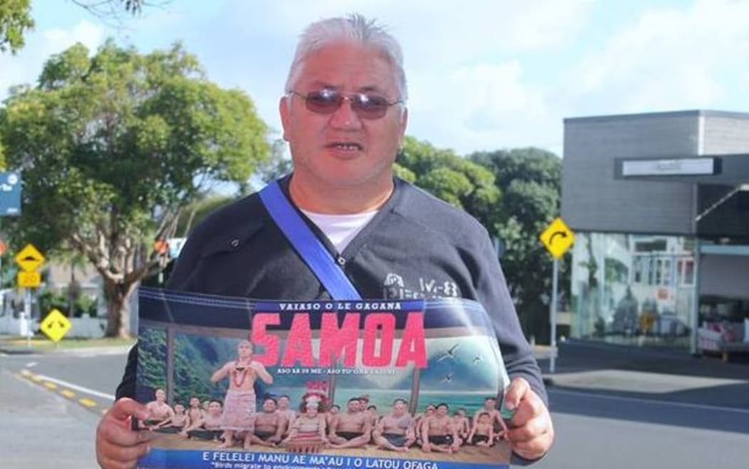 Polynesian Panthers Party member Vince Tuisamoa.