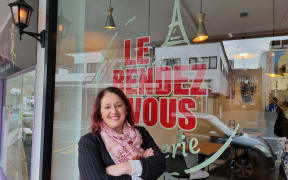 Samantha Wiria from Hamilton's French cafe Le Rendez-vous Creperie.