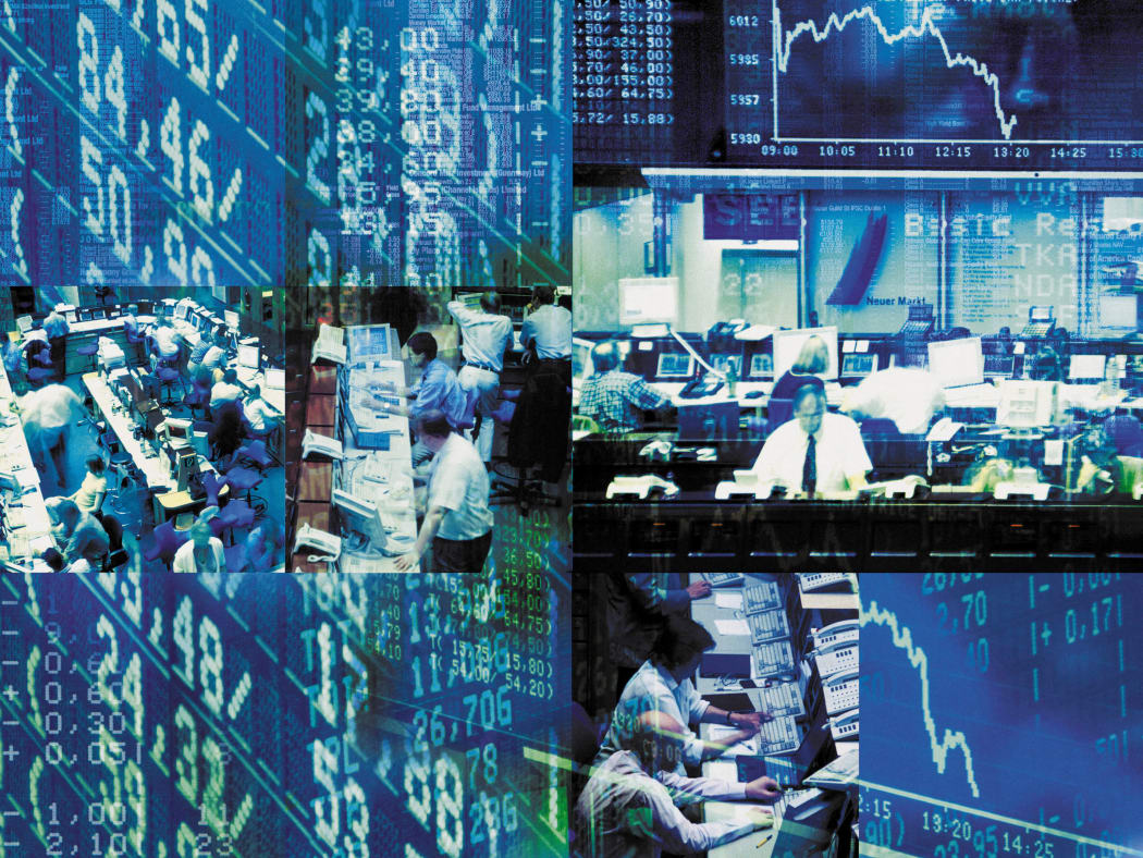 Trading floor (Photo by CHRISTIAN BARTHOLD / Image Source / Image Source via AFP)