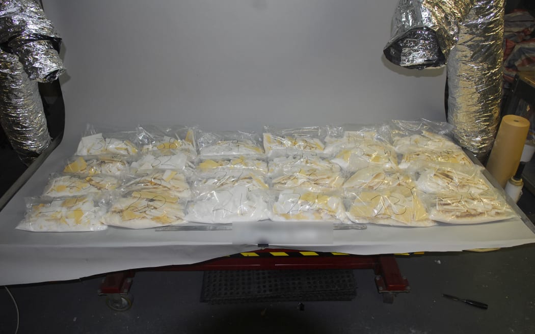 Part of the shipment seized by Australian police.