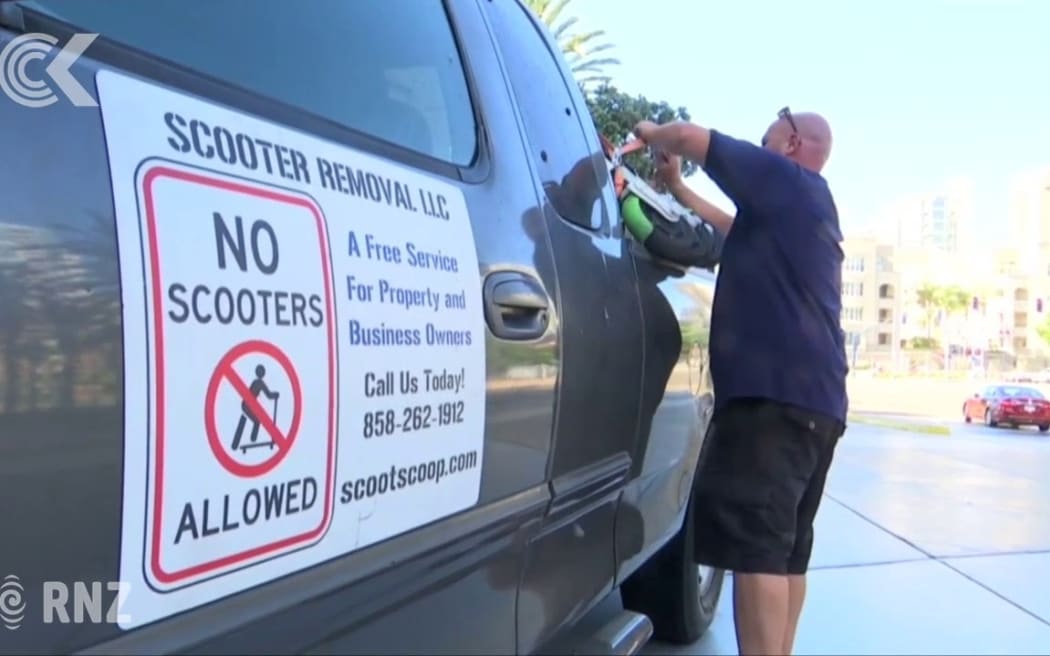 Men impound thousands of e scooters over safety fears