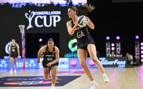 Thumbnail for Silver Ferns beat Australia again to take commanding Constellation Cup position