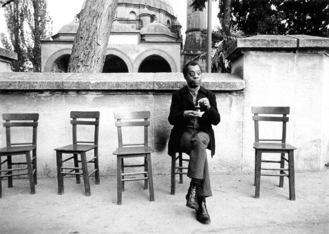James Baldwin in Raoul Peck’s documentary about him, I Am Not Your Negro.