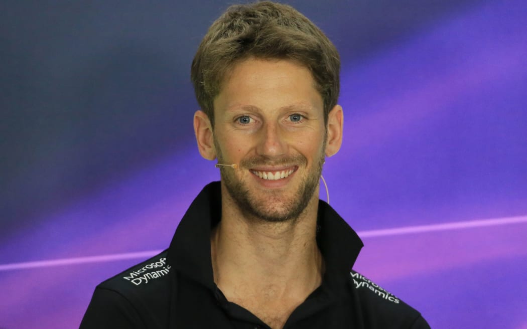 French F1 driver Romain Grosjean