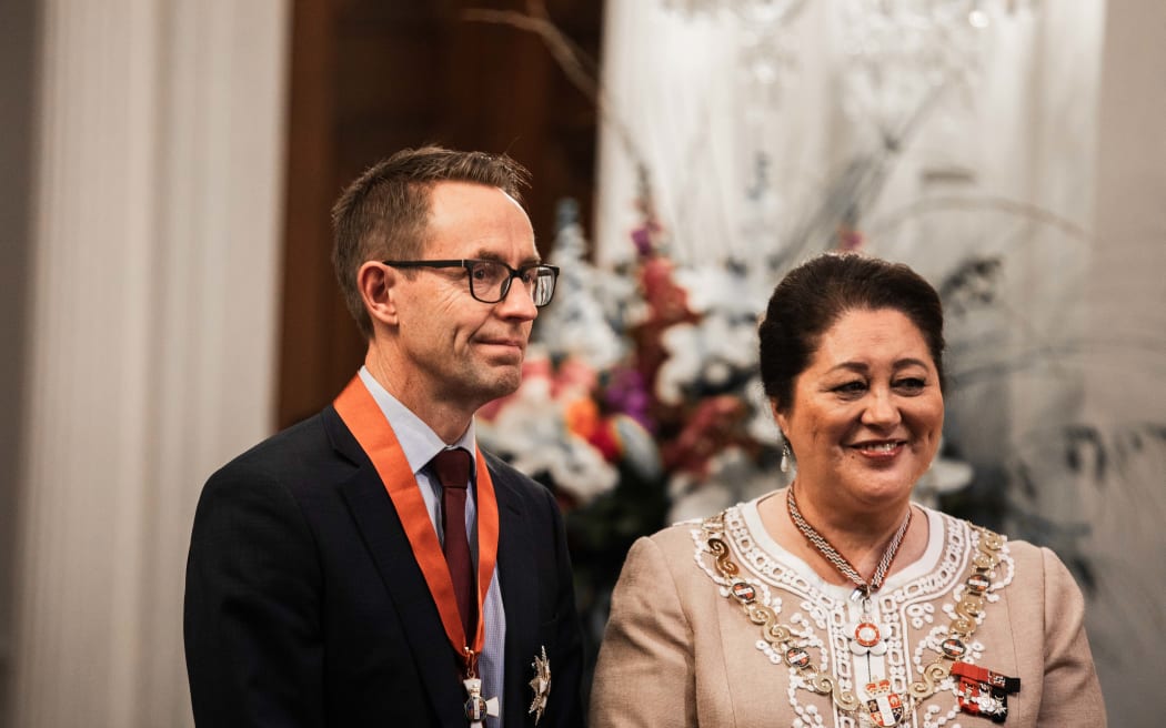 Sir Ashley Bloomfield's investiture