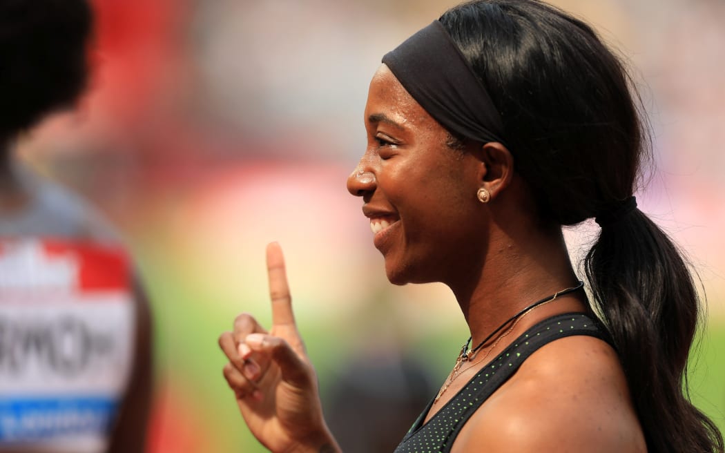 Shelly-Ann Fraser Pryce.